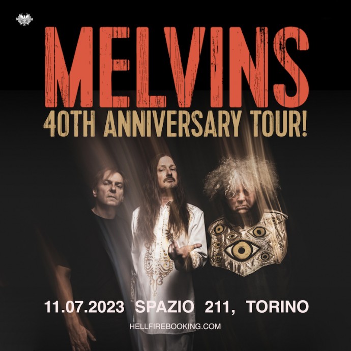 Melvins arrivano in concerto a Spazio211 open air, per il loro quarantesimo anniversario, martedì 11 luglio 2023